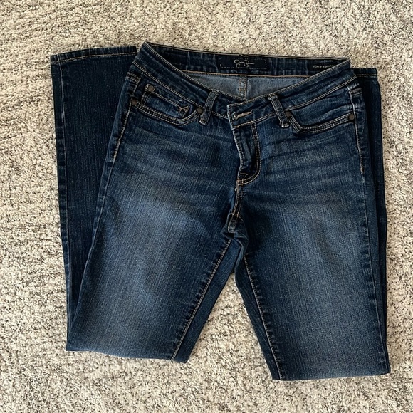 Jessica Simpson sz 28 Forever Skinny dark wash jeans. Smoke/Pet free home - Picture 3 of 6